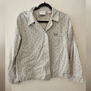 FIGS 2 Piece Pajama Set 100% Cotton 100% Awesome Women's Size Medium